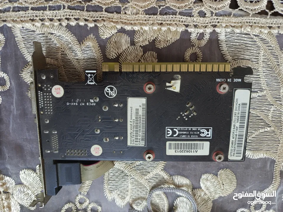 كرت شاشه  قوي  Gt 520  بسعر حرق  (2gb vram) الكرت قادر على تشغيل Gta 5 والعديد من الألعاب الرائعه