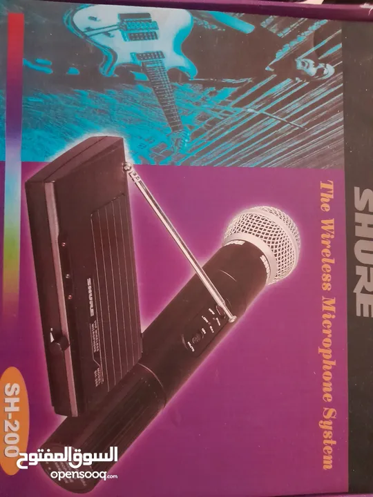 Shure wireless microphone
