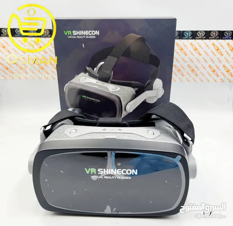 نظارات الواقع الافتراضي ثلاثية الابعاد VR 2.0 للموبايلات الذكية ونظارات العاب و مشاهدة الافلام ثلاثي