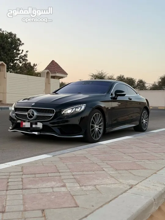 S500 COUPE 2015 GCC FULL OPTION DESIGNO