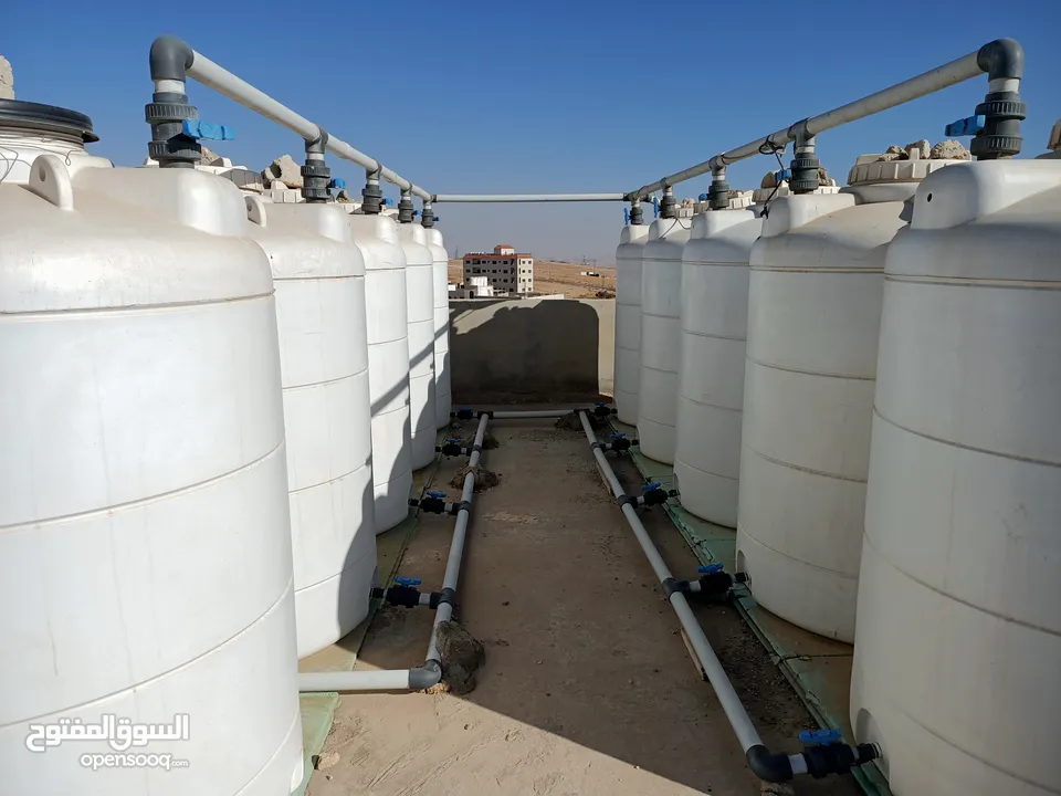 للإستثمار محطة مياه صحية للبيع بكامل اجهزتها والمعدات / هندي ايطالي/ تركيب شركة المهندسون العرب