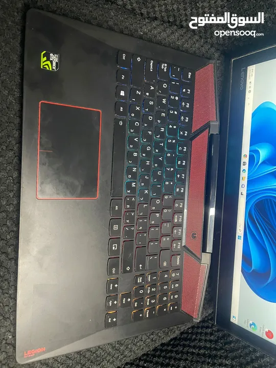 لابتوب جيمنج Lenovo legion بحالة ممتازة فقط 1500 شيكل