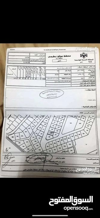 قطعة ارض للبيع ناعور بلعاس