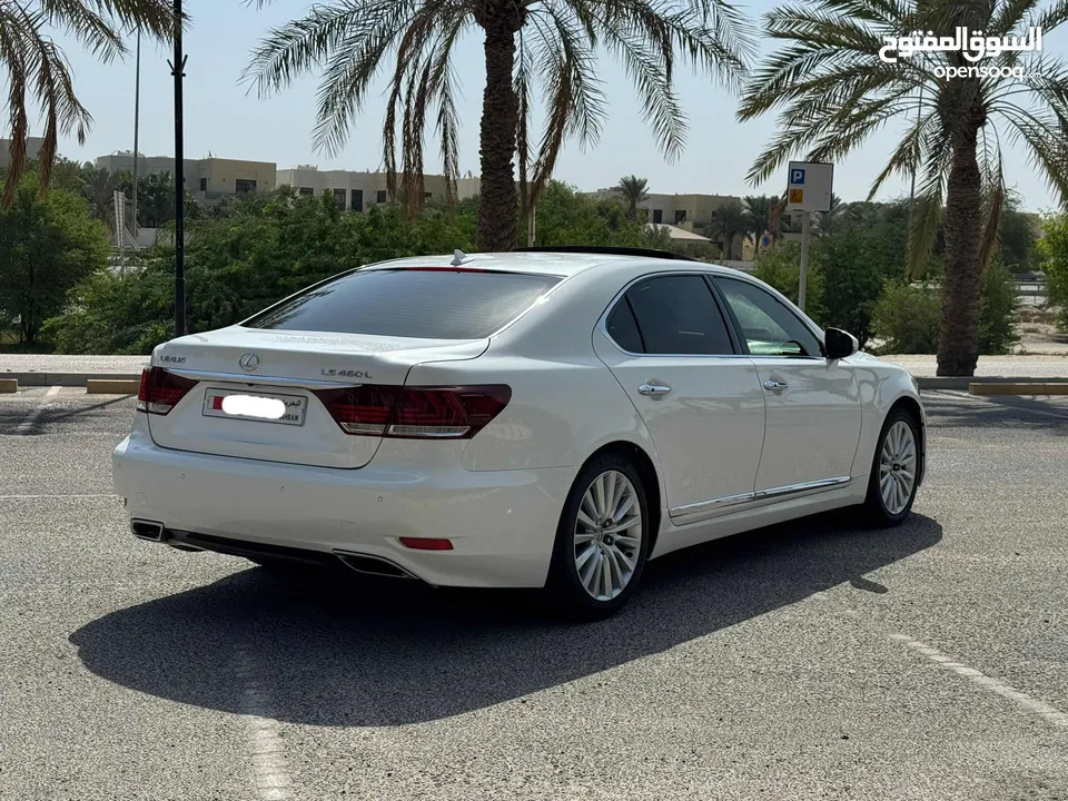 Lexus LS-460L 2013 (White)