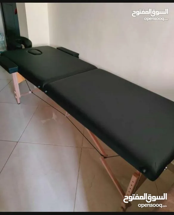 سرير مساج وتدليك يحمل وزن بشكل مميز ألمنيوم