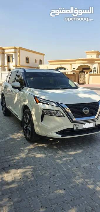 نيسان روج بلاتينيوم 2023 Full options NISSSAN ROGUE 2023 PLATINUM 4×4 TURBO 1.5 CC urgent sell