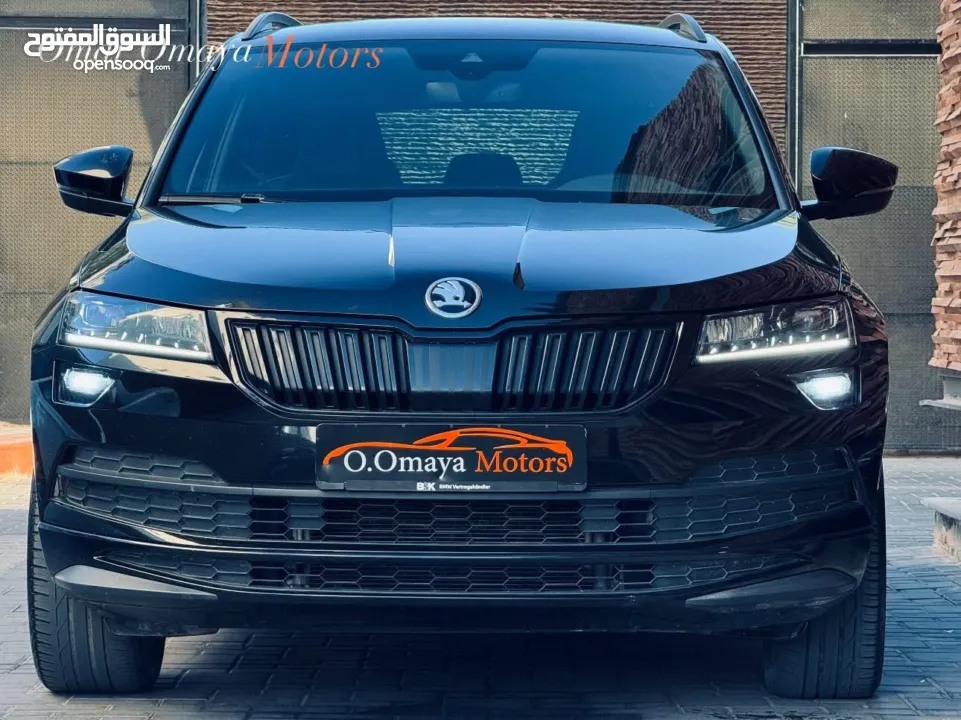 عرض خاص وحصري لأصحاب الإعفاءات الجمركية!   سكودا كاروك سبورت لاين بلاك إيديشن  متورفر ديزل+بنزين