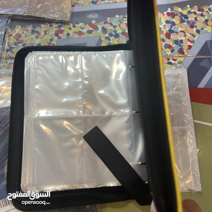 كروت بوكيمون والبومات (Pokemon cards and binders)