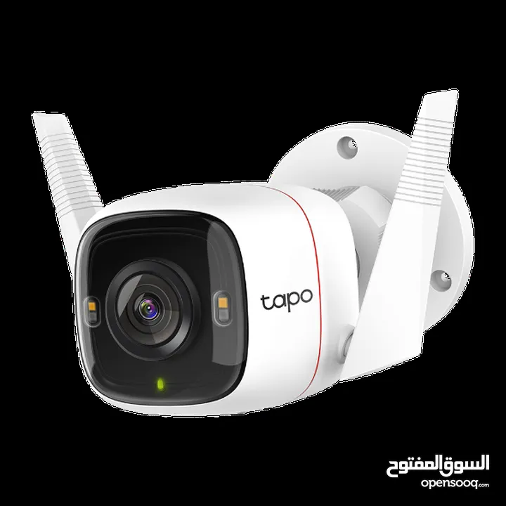 Tapo C320WS كاميرا واي فاي خارجية بدقة 2K 4MP