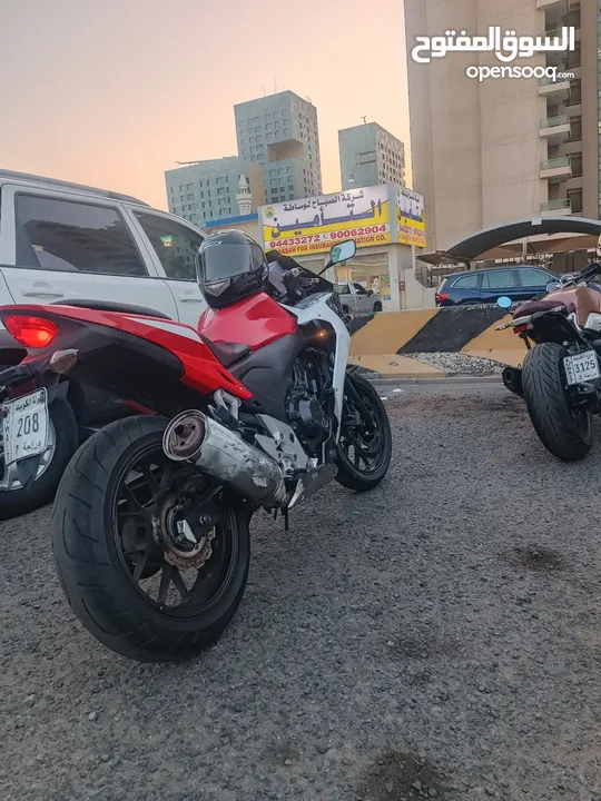 هوندا cbr 500 للبيع  موديل 2014