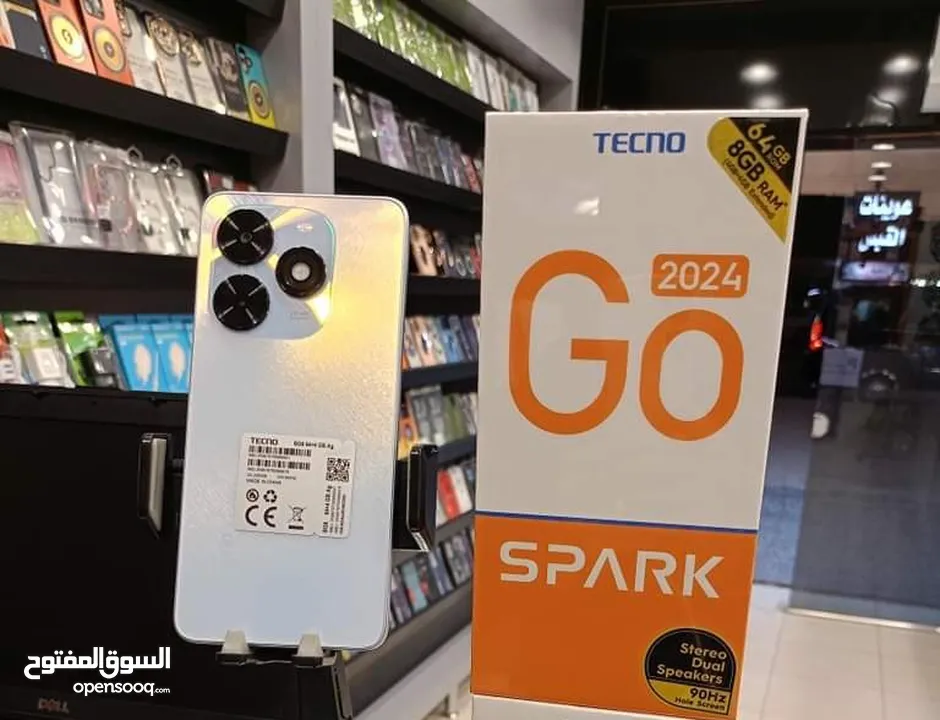 مكفول سنه جديد Spark 2024 رام 6 و 8 جيجا 64  و 128 متوفر توصيل