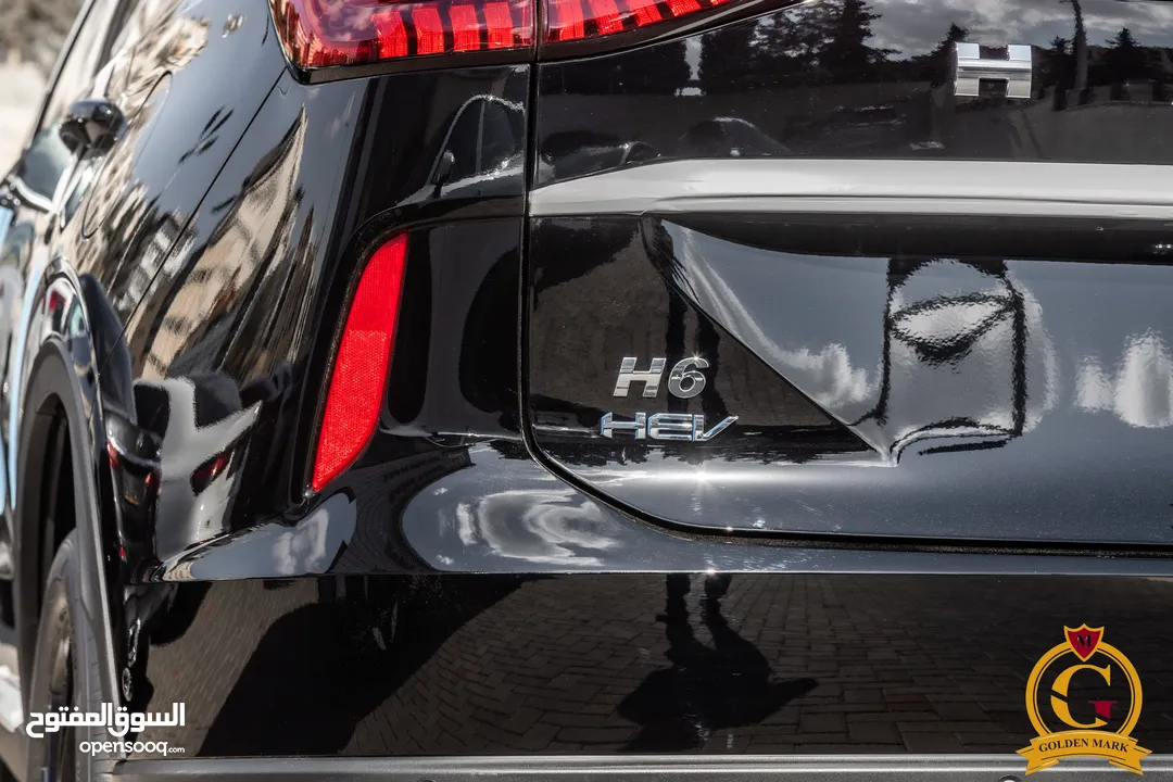 الان لدى شركة العلامة الذهبية لتجارة السيارات   Gwm Haval Hev H6 2025
