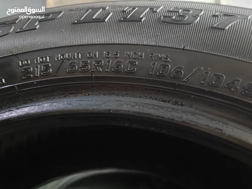 طقم كوشوك 215/65R16 c بحال الوكالة