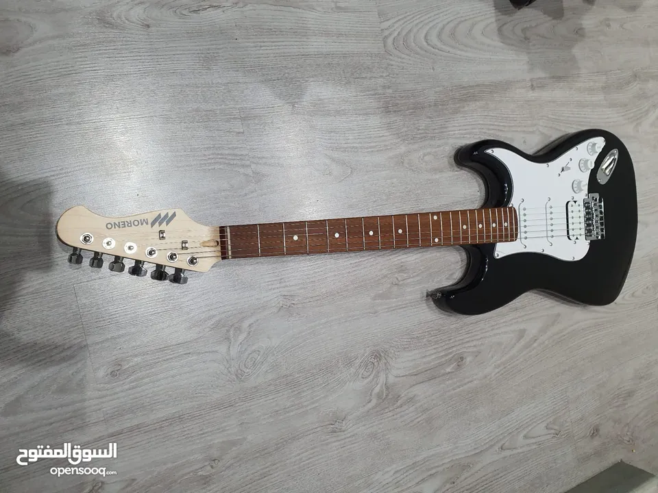 strato caster moreno black