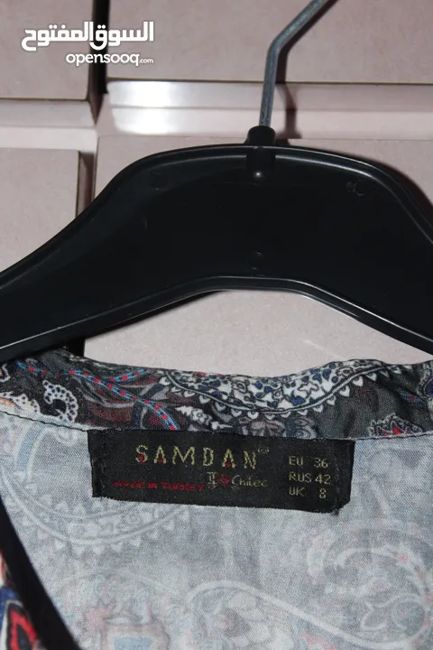 فستان نسائي قصير بوهيمي