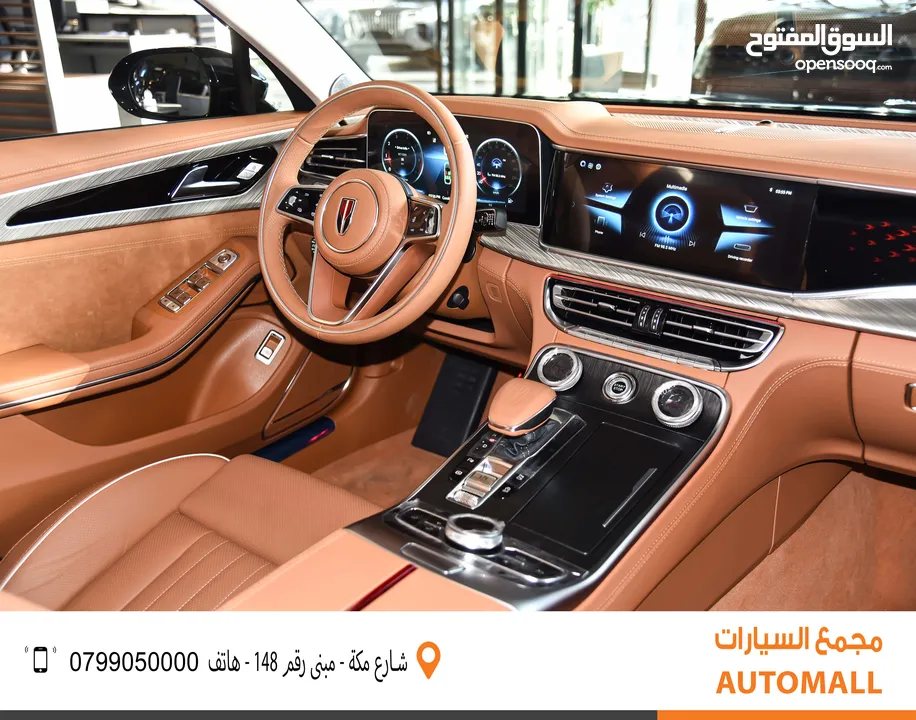 هونشي H9 مايلد هايبرد وارد وكفالة الوكالة 2023 Hongqi H9 45TD Mild Hybrid
