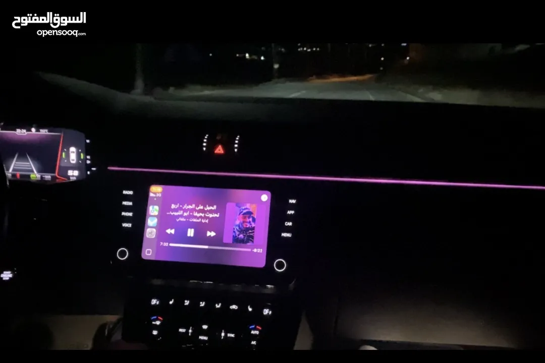 اسكودا سوبيرب سبورت لاين فل الفل ŠKODA SUPER B SPORT LINE FACE