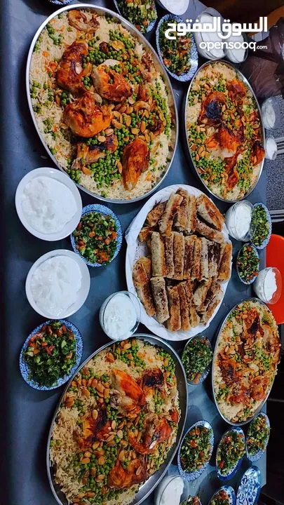 مطبخ ام همام للطلب قبل بيوم للتواصي يوجد خدمه توصيل