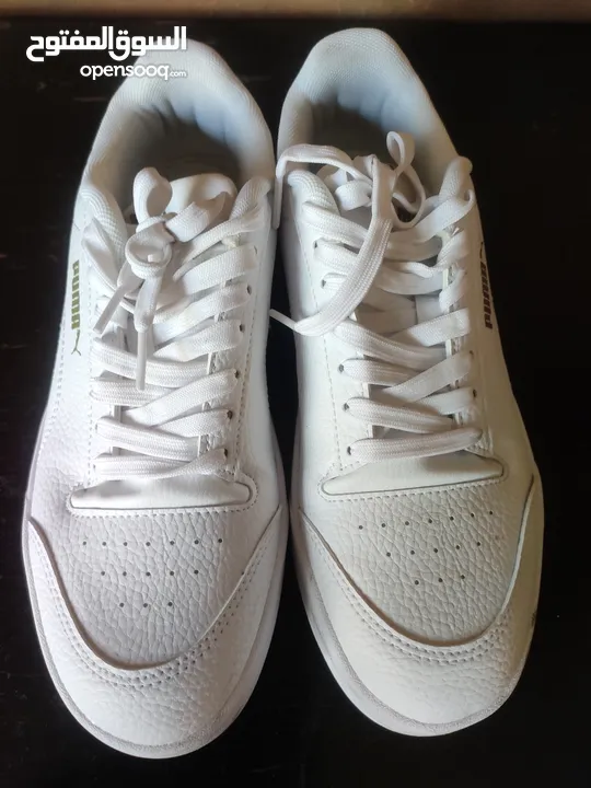 original puma sneakers white size euro 40.5 uk 7 one day used only