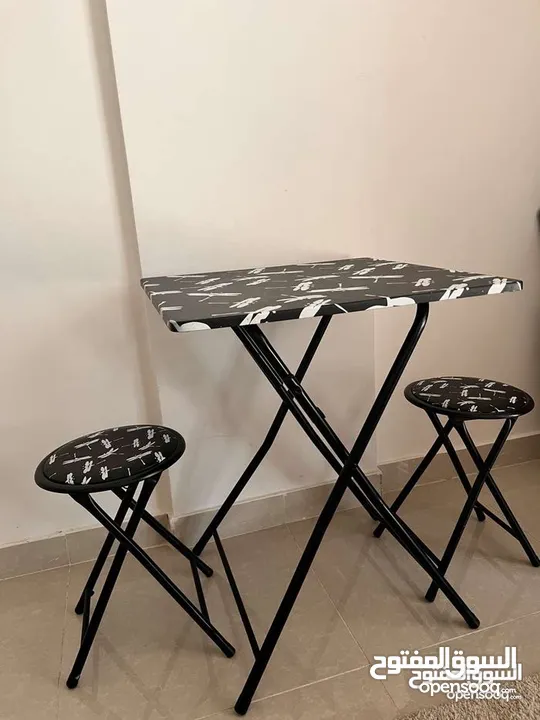 HOME BOX Table Set with 2 chairs