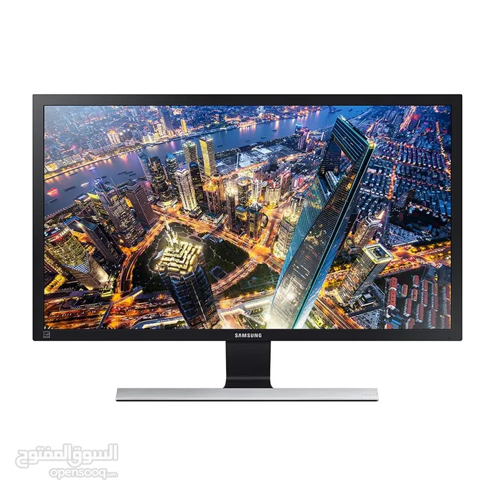 Samsung LU28E590 28" 4k UHD LED-Lit Monitor شاشة كمبيوتر سامسونج 28 انش 4 كيه و تردد 75 ميجا هيرتز