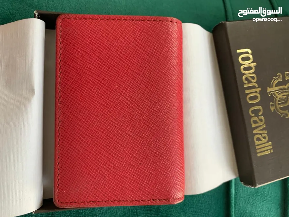 روبيرتو كاڤالي محفظة جلدية  أصلية للسيدات Authentic Roberto Cavalli Wallet
