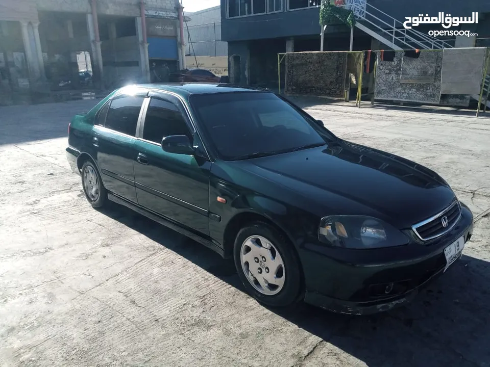 هوندا سيفيك موديل 1999 توب نظافه ماتور 1500cc قوي واقتصادي