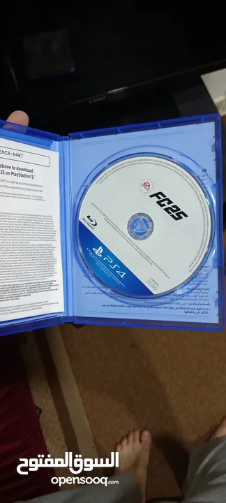 سيدي فيفا 25 بلايستيشن 4 استعمال شخصي نضيف fc25 ps4