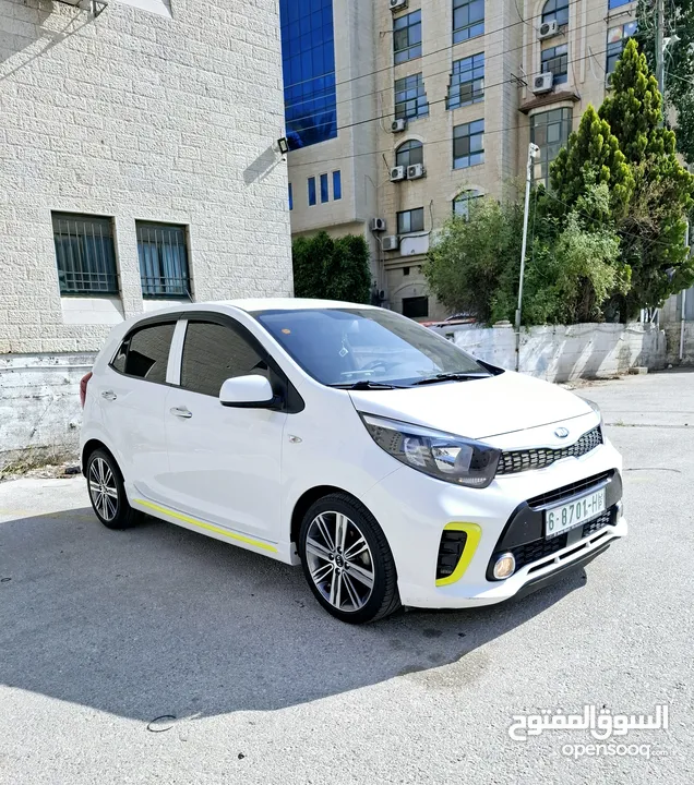 كيا مورنينج 2020 GT line دهان الشركة فل اضافات