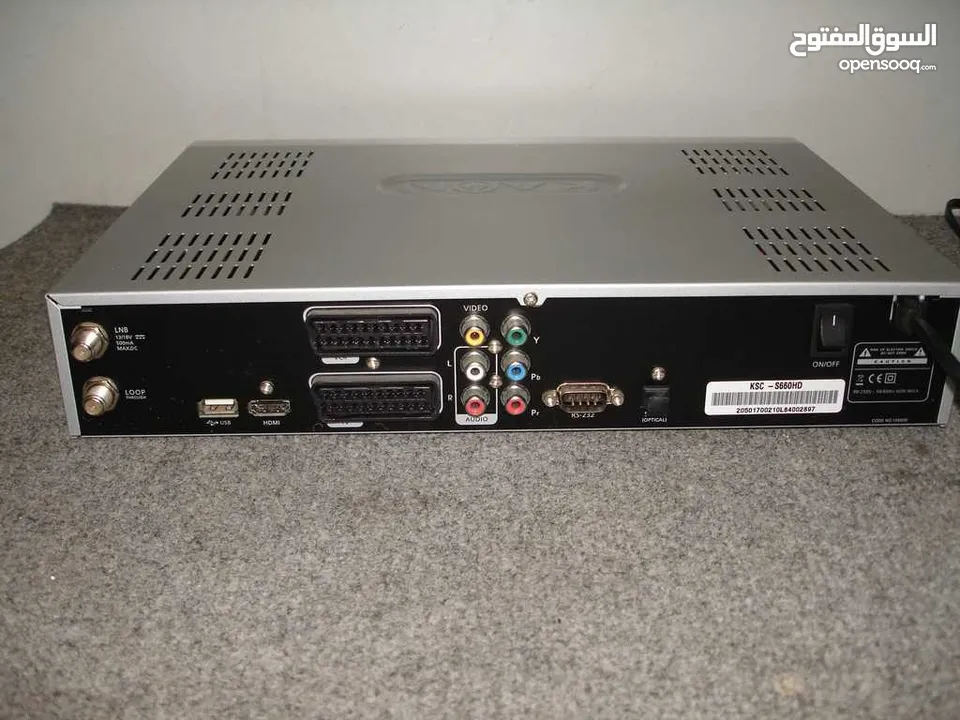 رسيفر ديجيتال فل اتش دي كاون فاخر بحالة ممتاز للبيع Kaon digital receiver full HD
