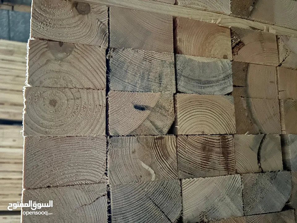 خشب ابيض Pine KD  و خشب سويد Spruce جاهز للشحن من اوروبا الى العقبة بافضل سعر