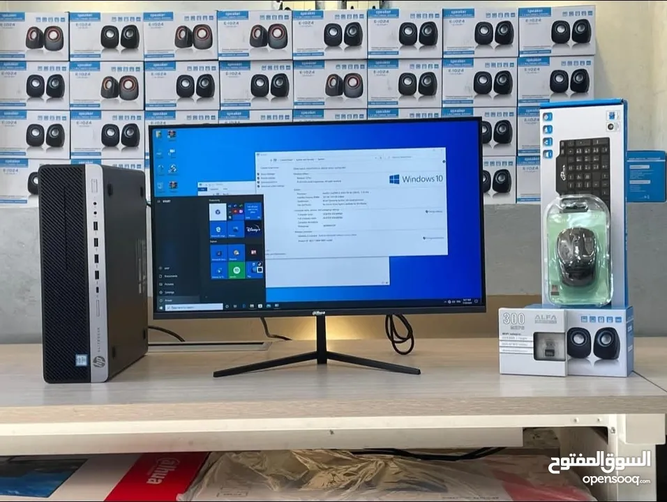 عرض نار كمبيوترات امريكيه COER I5 RAM 16GB  شاشة جديده 24 انش بمواصفات ممتازه جدا فقط