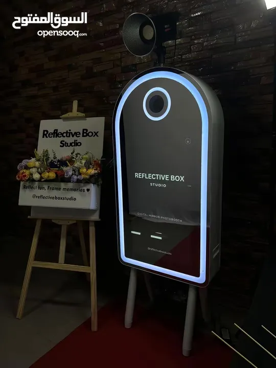 Photobooth mirror -فوتوبوث