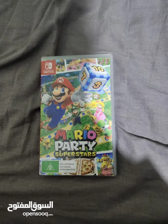 لعبة نينتندو سويتش super Mario party superstarsنينتندو سويتش مع كينترولار