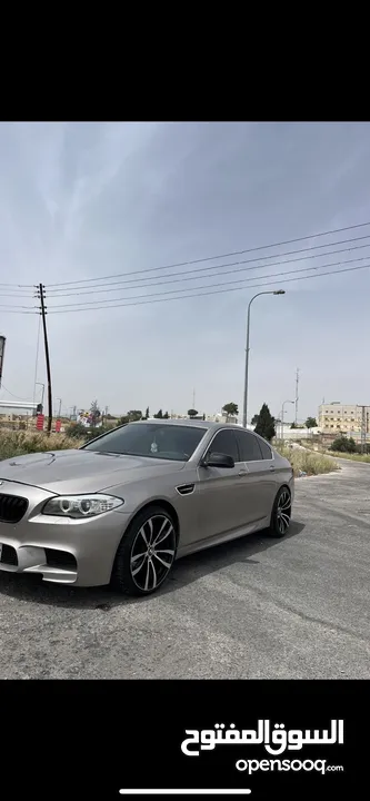 بي ام 520بحالة الوكالة