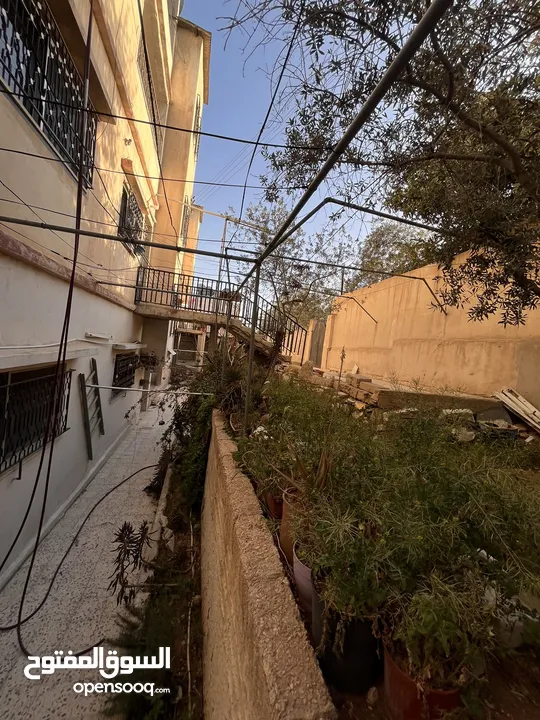 عمارة ثلاث طوابق + شقة ارضية عظم +تسوية  + كراج سيارات  للبيع