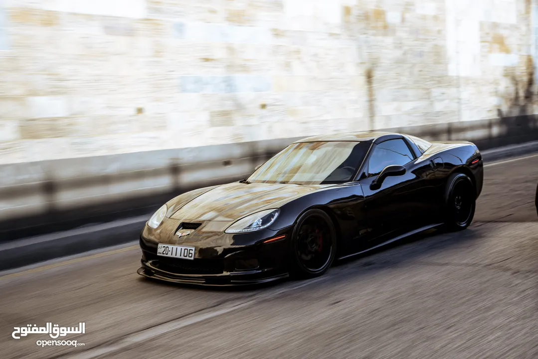 Corvette C6 2008 Ls3 Targa Top 500HP بحالة الوكالة