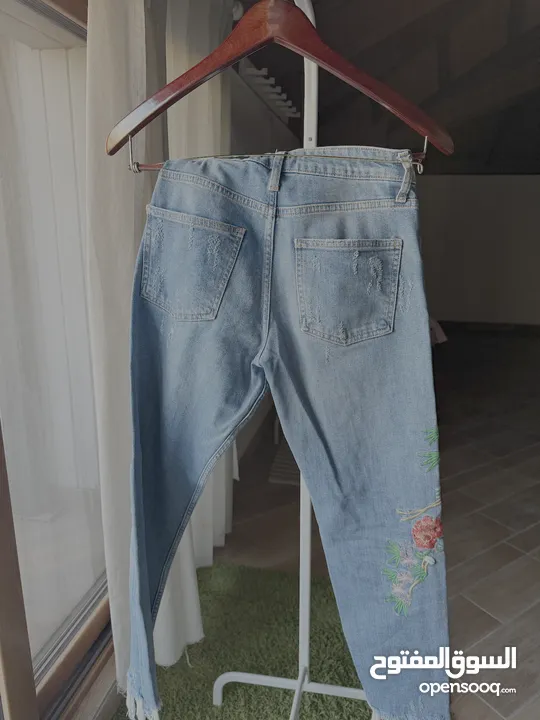 Embroidered Jeans