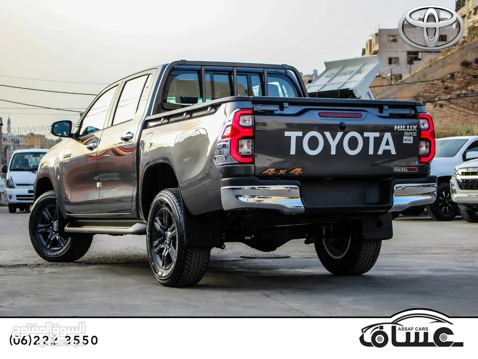 الان لدى معرض عساف اخوان لتجارة السيارات ، تم وصول تويوتا هايلوكس 2024   Toyota Hilux 2024