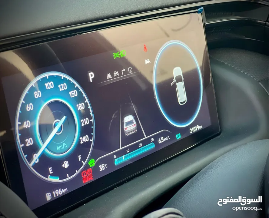 هونداي توسان  N-LINE  فل بدون فتحة  2x4 ///240Hp بنزين + كهرباء  2022 ( Haybrid) 1600cc