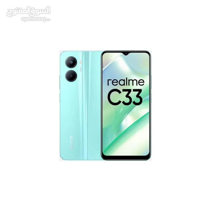 REALME C33 ( 128GB ) / RAM 4 NEW /// ريلمي سي 33 ذاكرة 128 رام 4 الجديد