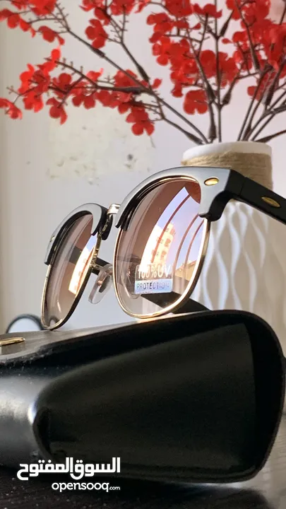 نظارة شمسية فخمة شبيهة بقصة rayban
