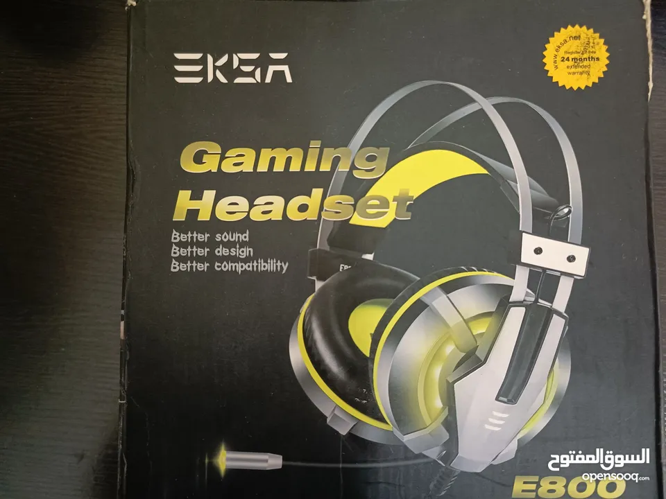 سماعة eksa E800 للجيمنق