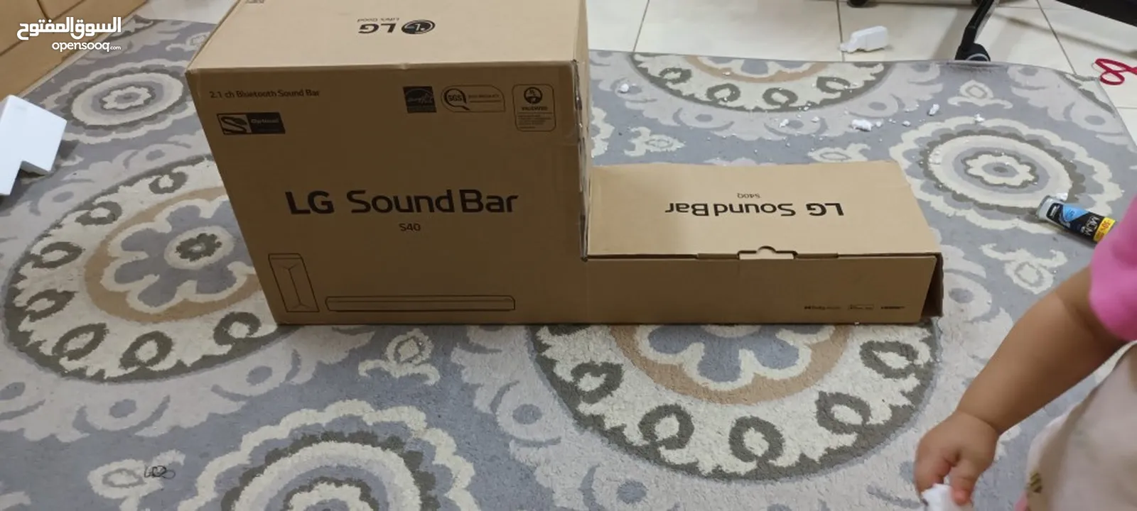 LG sound bar ال جي ساوند بار 300 w