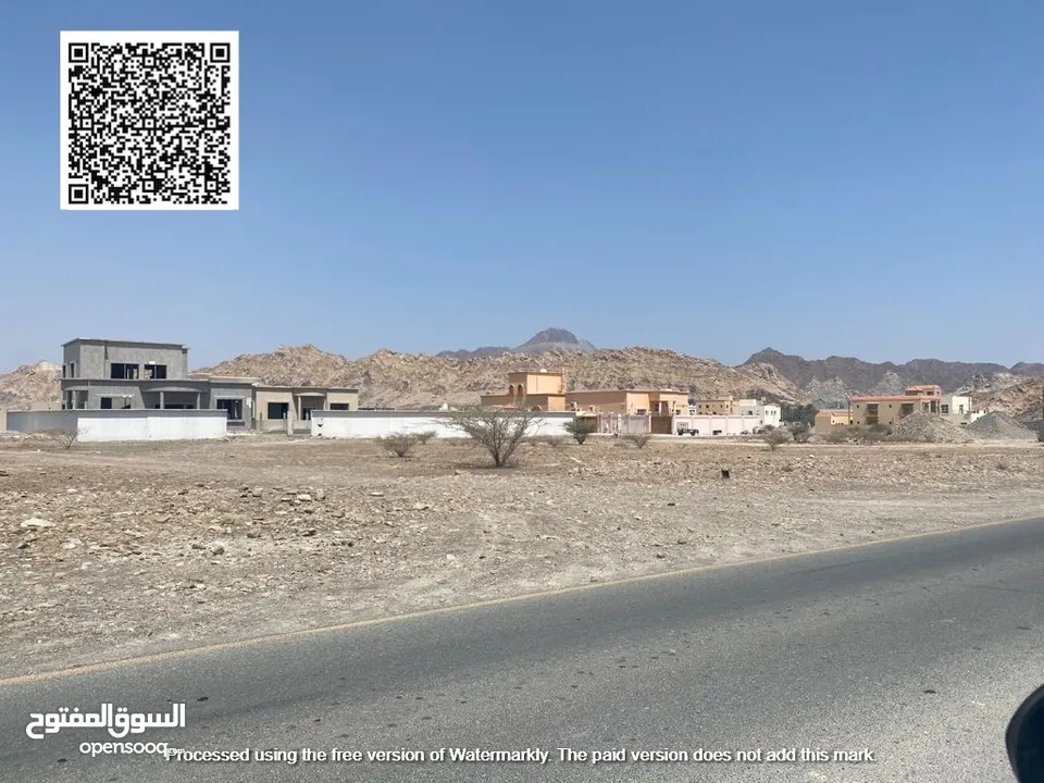 ارض للبيع بمصفوت سكنى زاوية شارعين