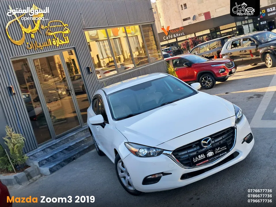 مـازدا زووم 3 2019 فـحـص نـخـب بحالة الوكاله كاش او اقساط