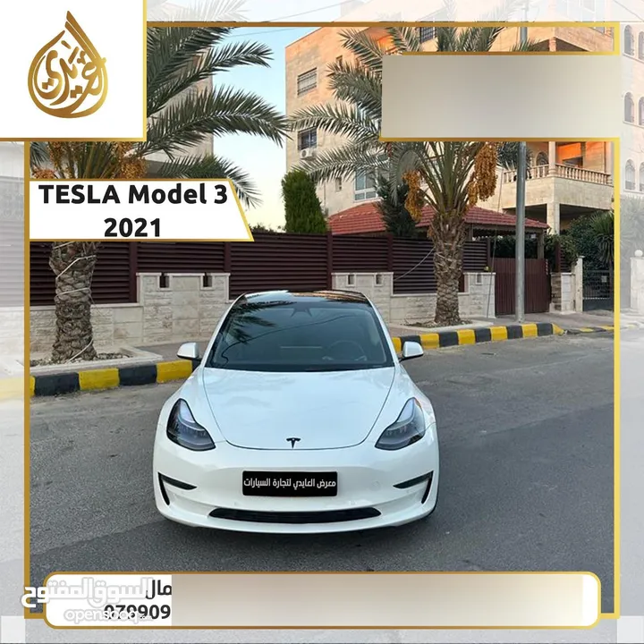 تيسلا موديل 2022 TESLA MODEL 3 بدفعة اولى 2400