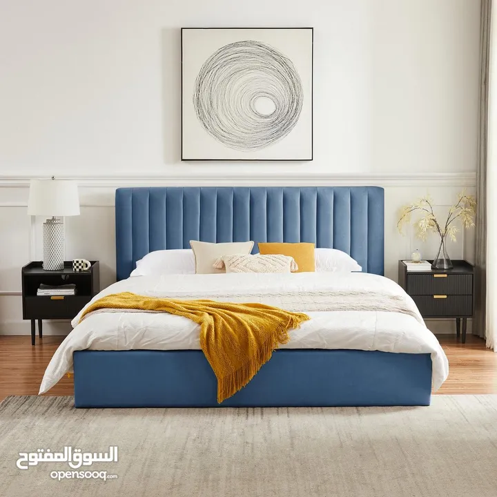 Affordable King Bed with Modern Design - Available in UAE