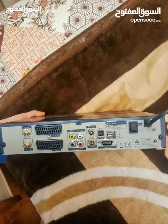 رسيفر عادي نوع إكس كروزر بحالة ممتازة **للبيع السعر 15دينار