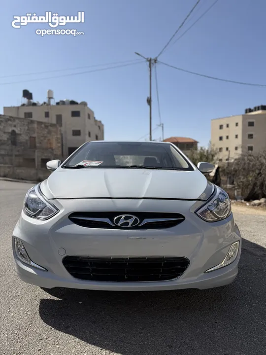 هيونداي اكسنت 2017 ترخيص 2016 للبيع بسعر نار